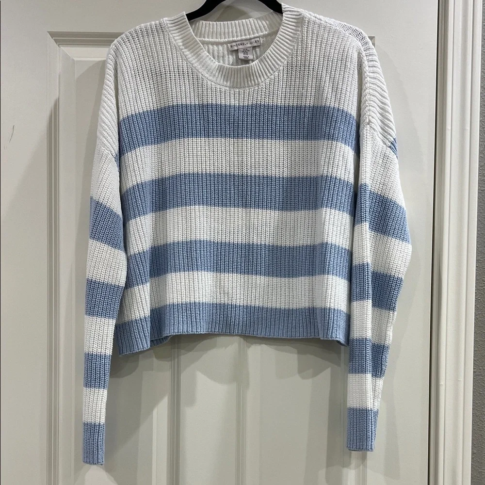 Sincerely Jules oversized knit cropped sweater size XL - Picture 1 of 5